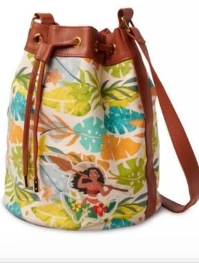 NWT Disney Parks Moana Bucket Bag